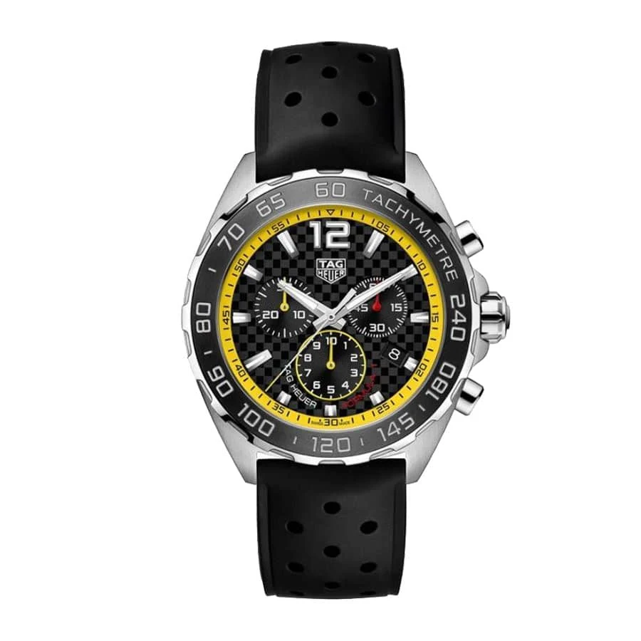 TAG Heuer Formula 1 Men Quartz Black Rubber Watch CAZ101AC.FT8024