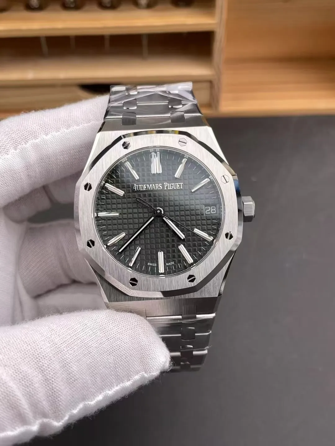 VS Factory Audemars Piguet Royal Oak 41mm Grey Dial (15510ST) 1:1…